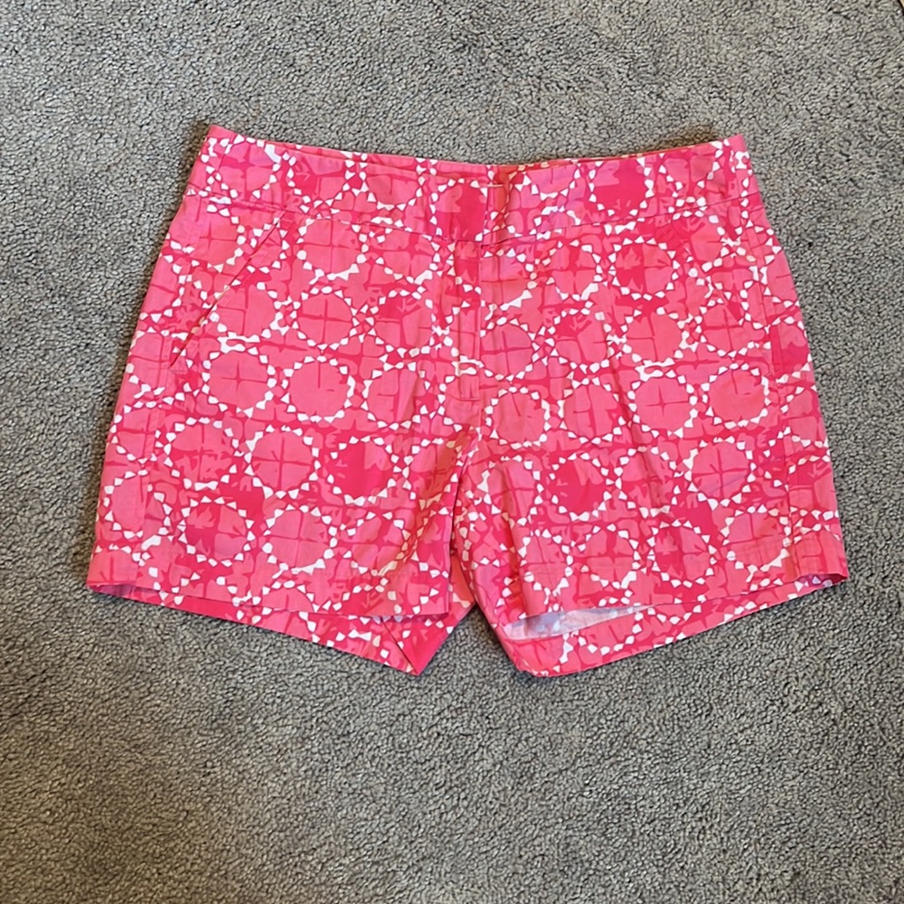 Southern tide pink patterned shorts size 2